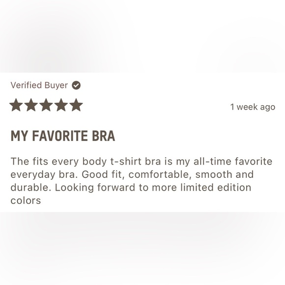 SKIMS Fits Everybody T-Shirt Bra In Onyx Size 42DD NWT - Picture 5 of 8